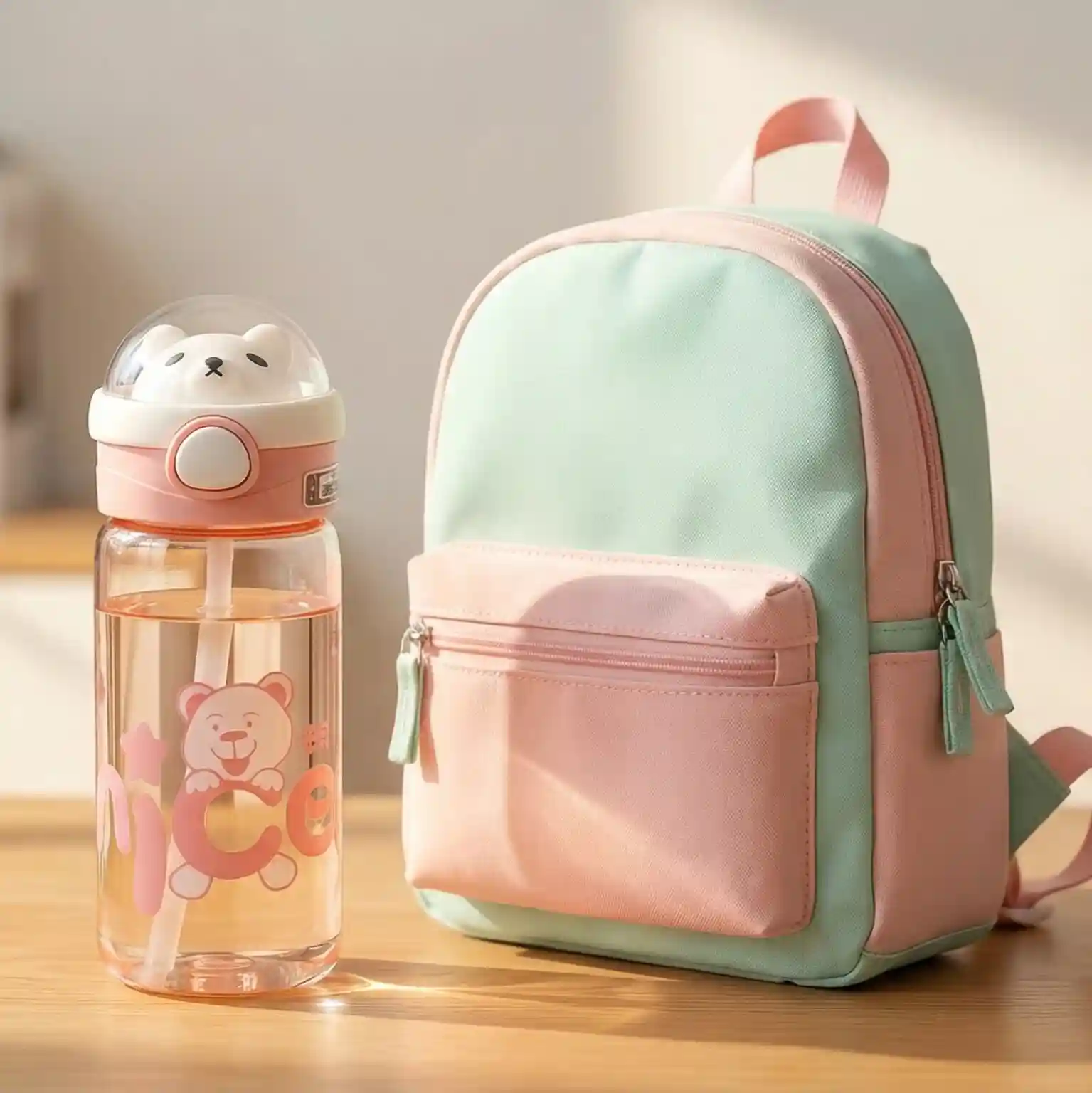 Cartoon Bear Tritan Bottle