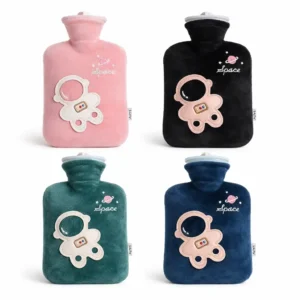 Pink Rubber Hot Water bag for Period Pain Relief multicolor
