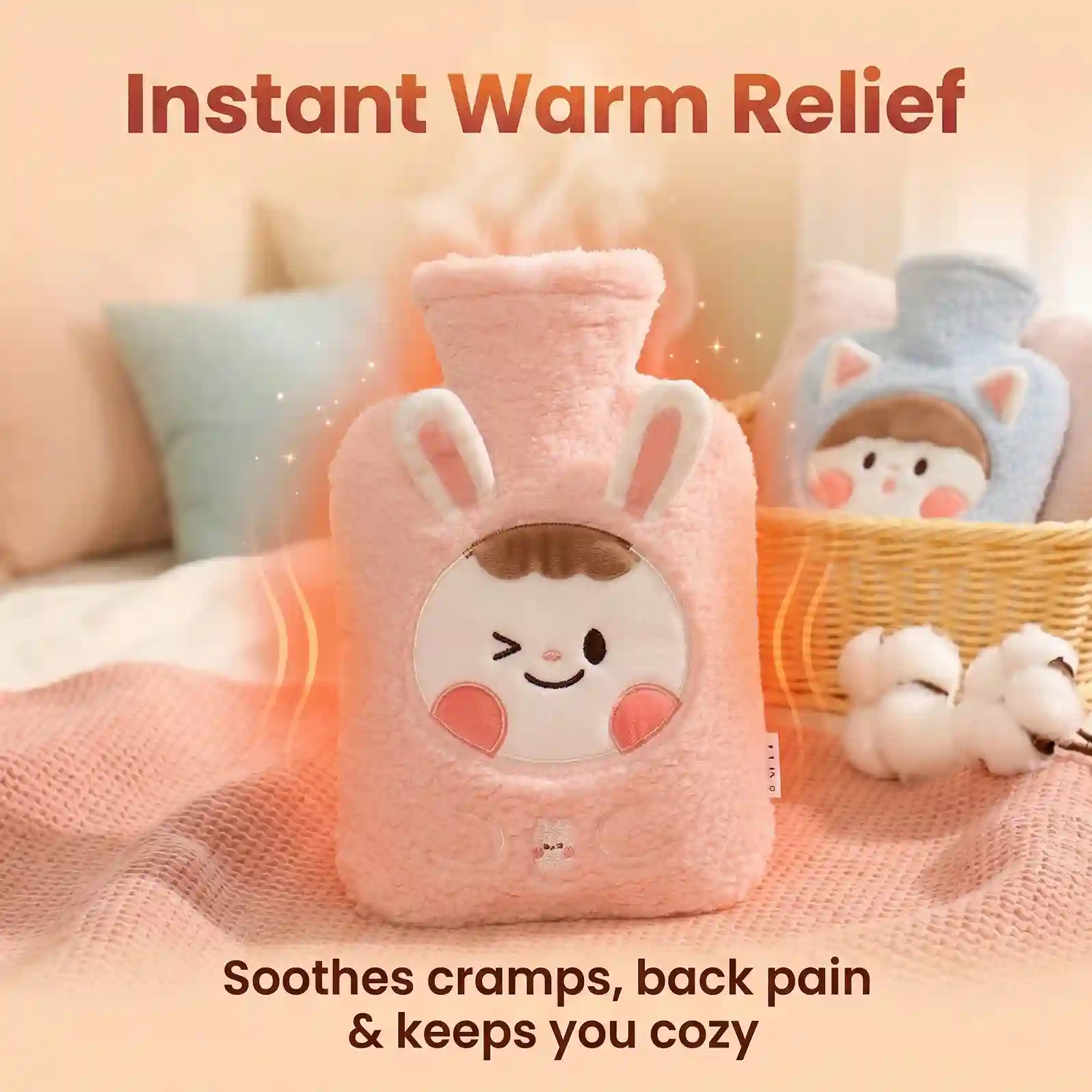 Hot Water bag for Periods pain & Back Pain Relief