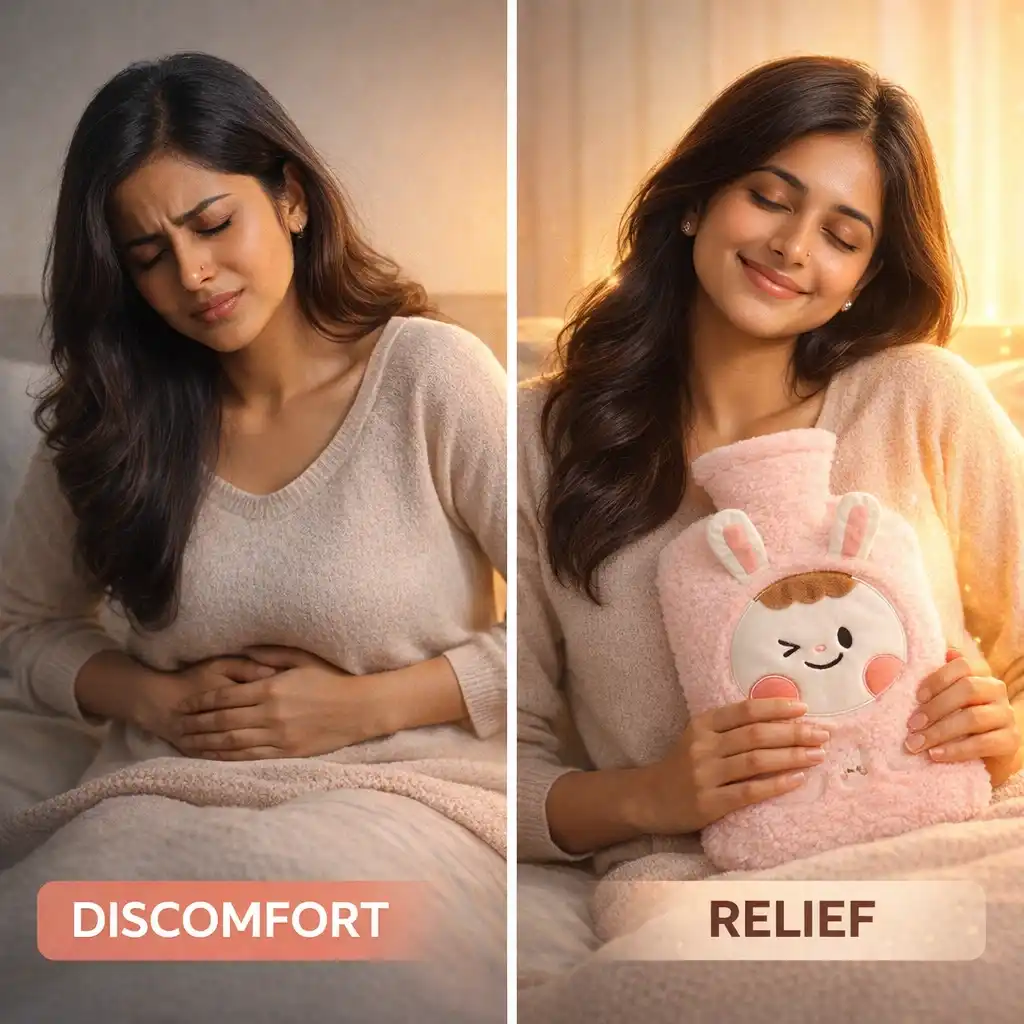 Hot Water bag for Periods pain & Back Pain Relief