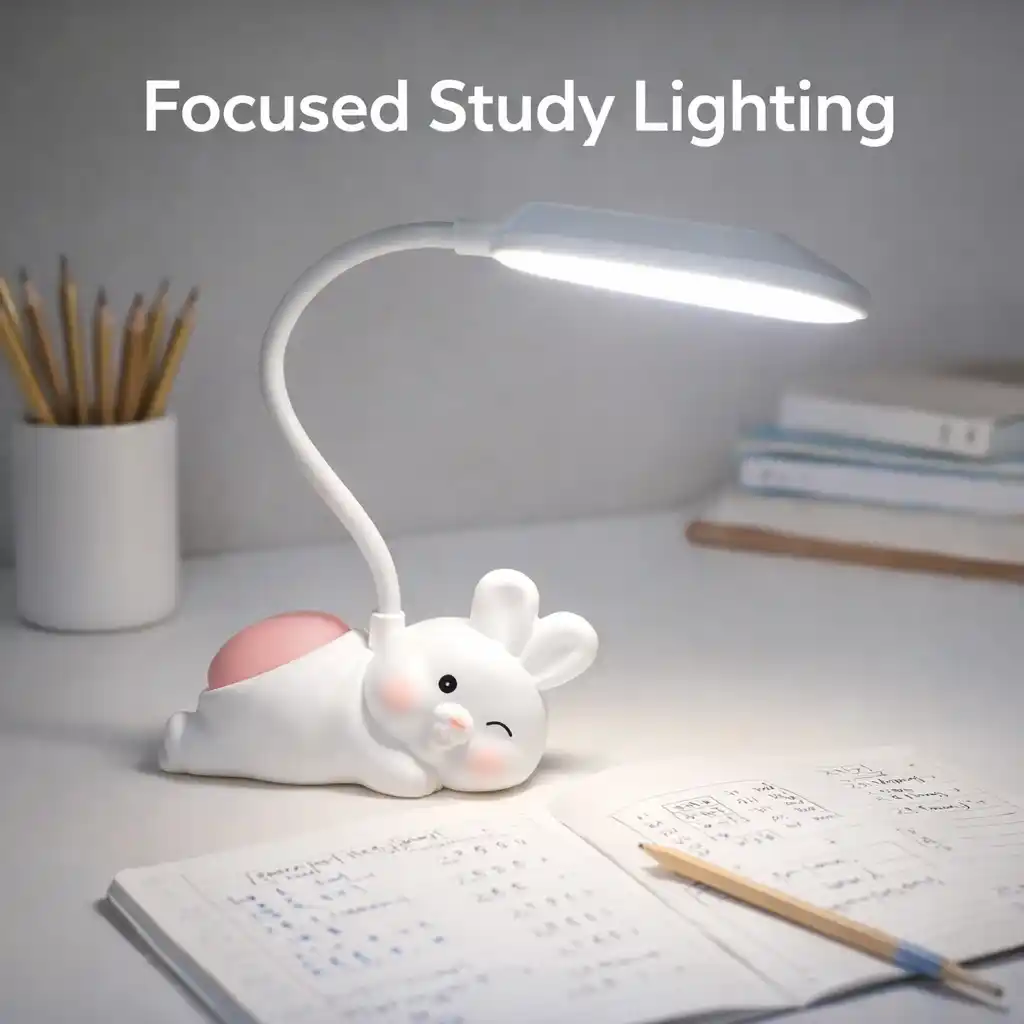 Kids LED Rabbit Study Lamp night light 1