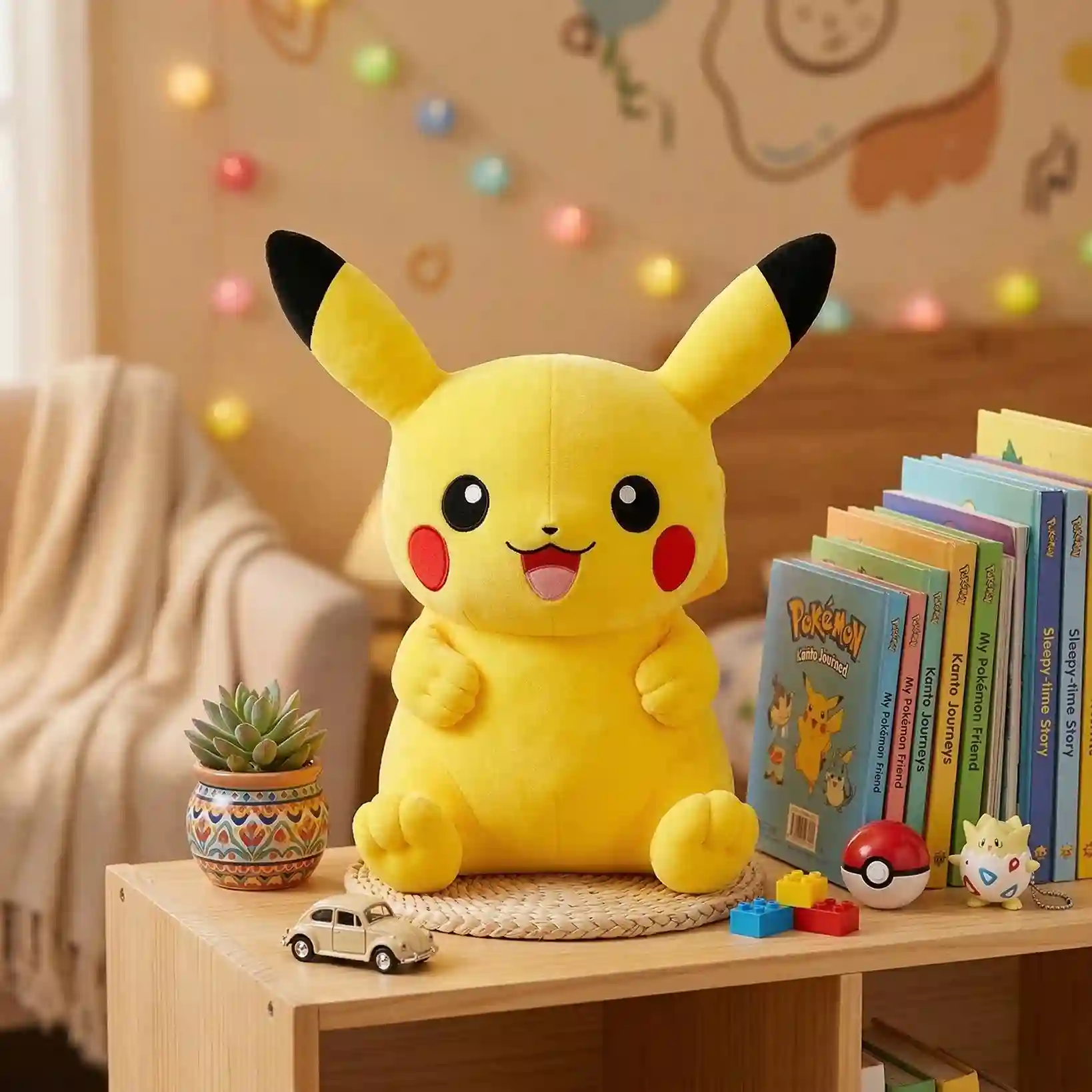 Pikachu Soft Toy 25cm Cute Plush Stuffed for Kids