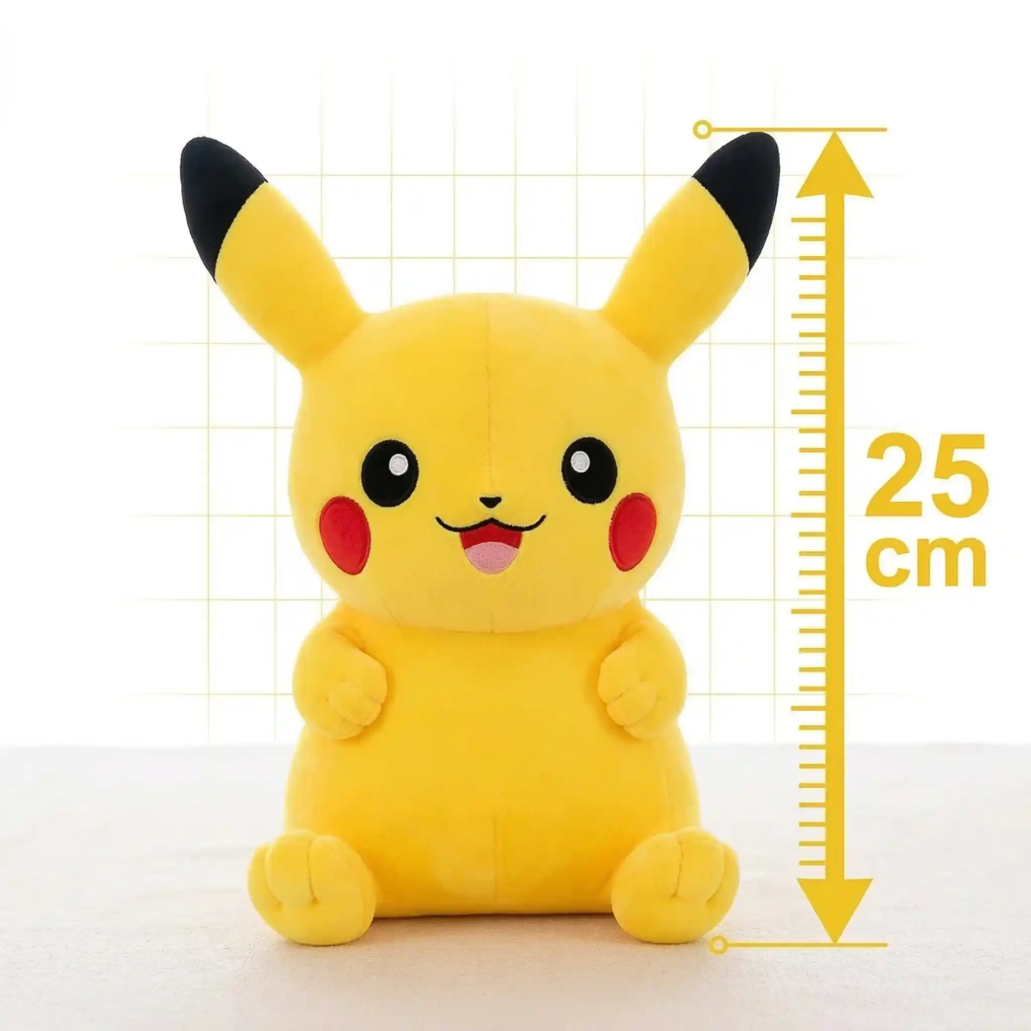 Pikachu Soft Toy 25cm Cute Plush Stuffed for Kids