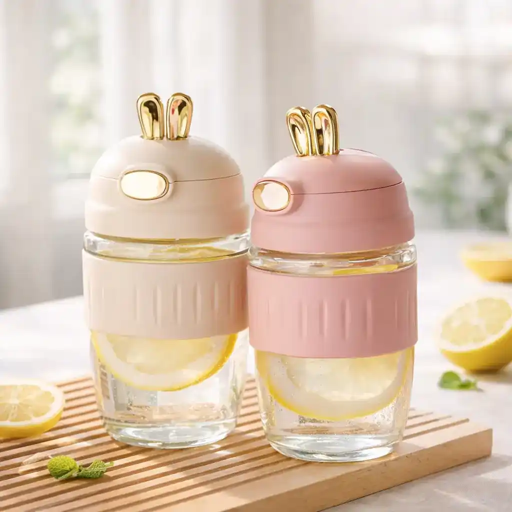 Rabbit Shape Travel Sipper