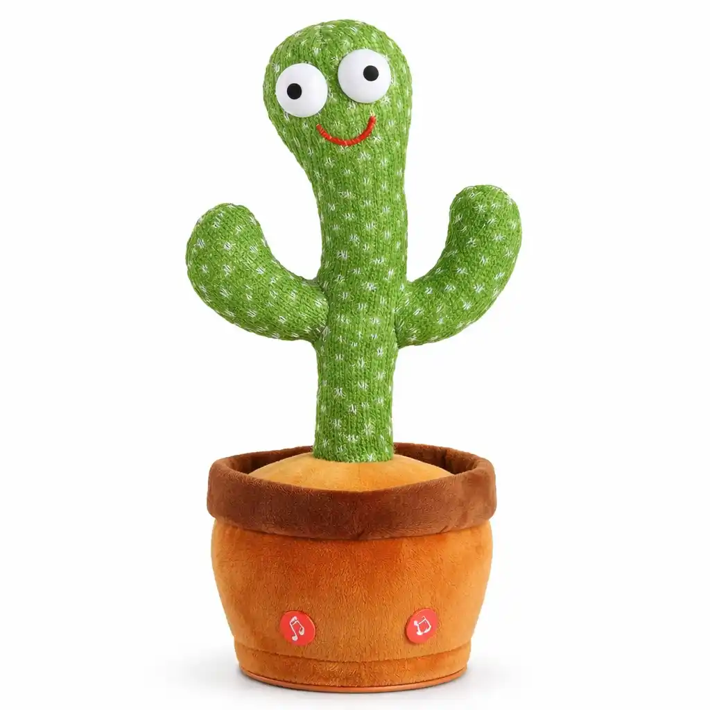 Talking Dancing Cactus Toy –Musical Repeating Toy