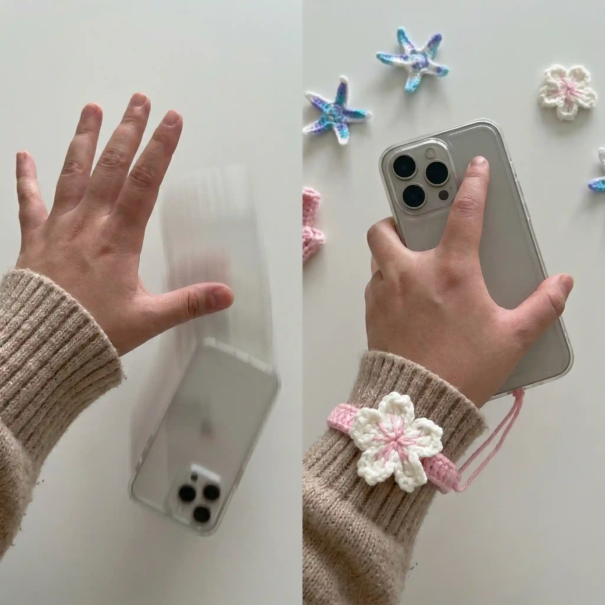 Handmade Crochet Phone Charm Strap Amigurumi